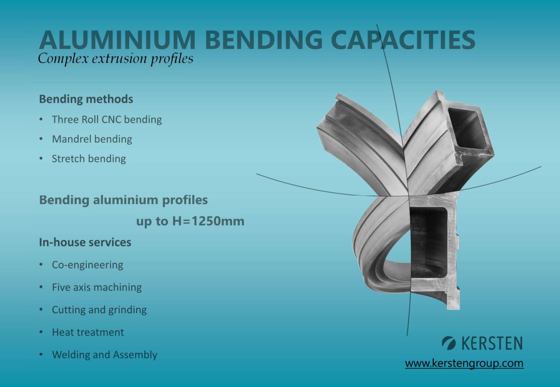 Aluminium bending capacities at Kersten Kersten Group